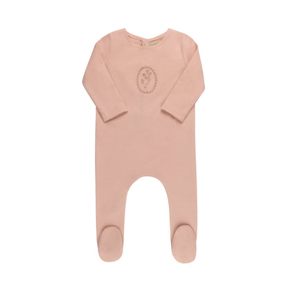 Embroidered Applique Footie & Hat