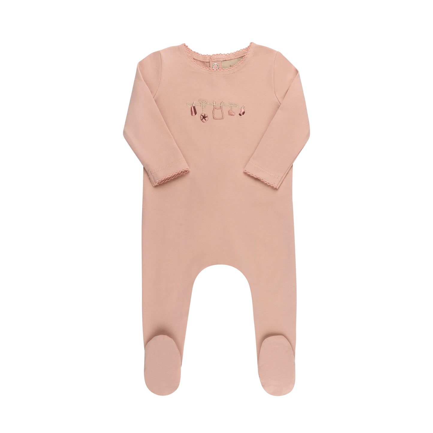 Embroidered Clothesline Layette set