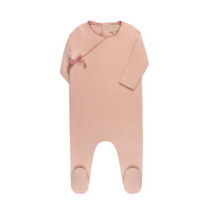 Contrast Color Kimono Layette Set