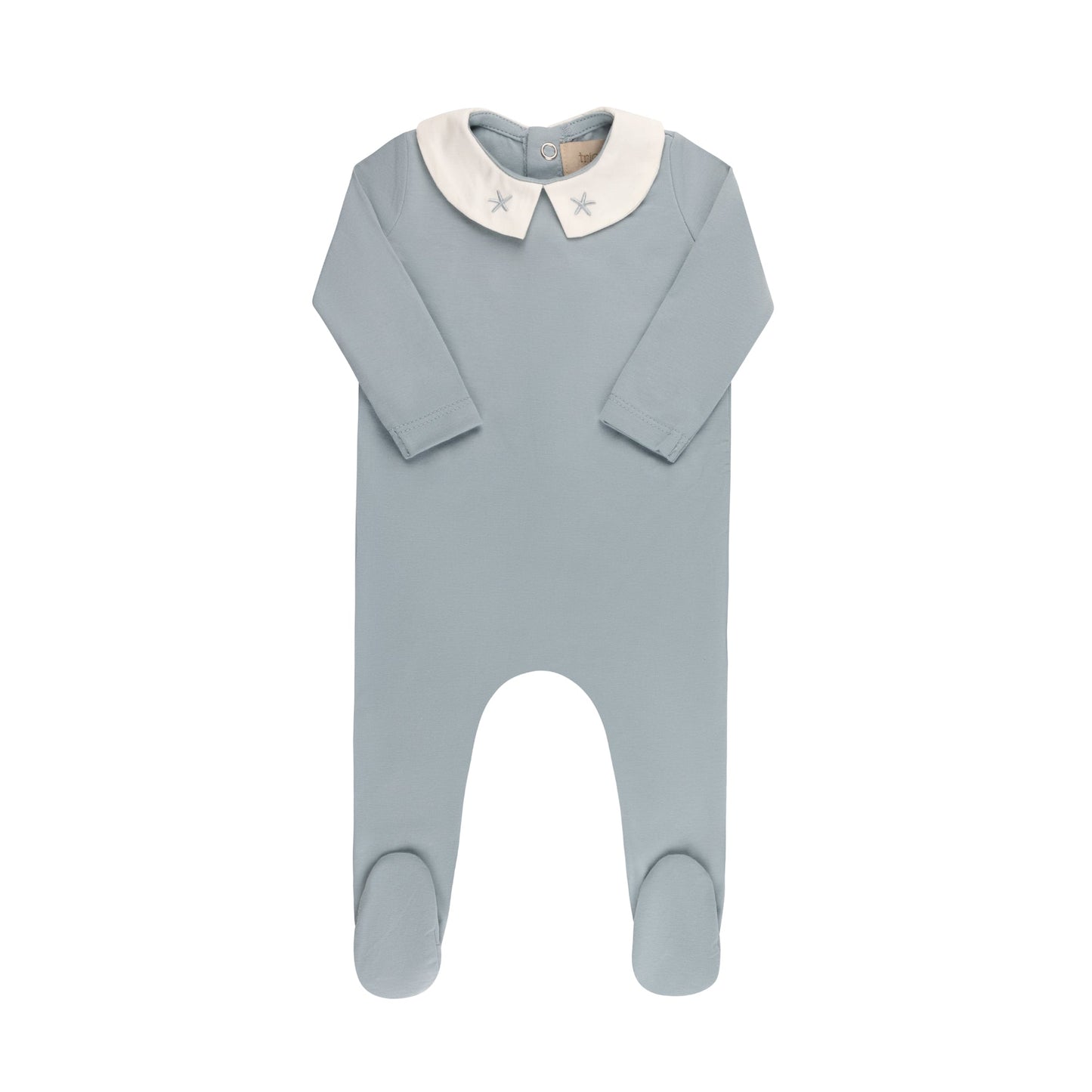 Embroidered Collar Layette Set